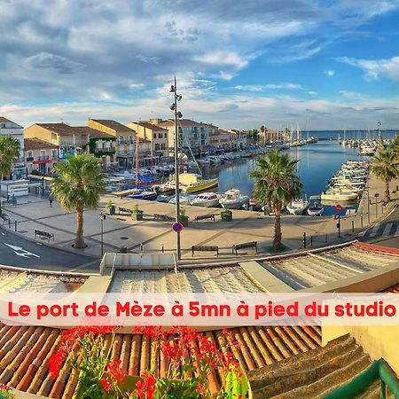Charmant Studio Climatise A 200M De La Plage Mèze المظهر الخارجي الصورة