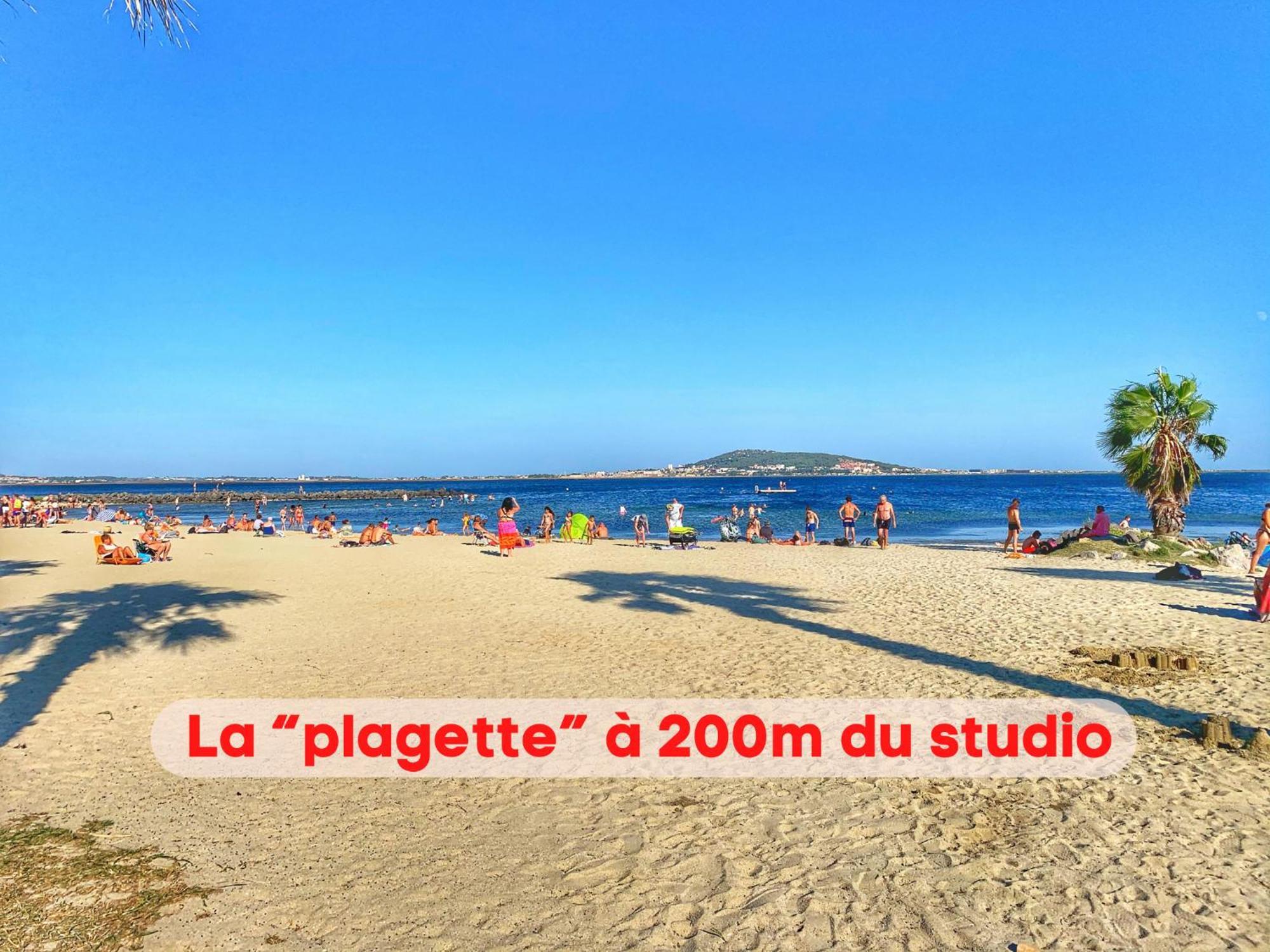 Charmant Studio Climatise A 200M De La Plage Mèze المظهر الخارجي الصورة